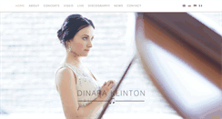 Desktop Screenshot of dinaraklinton.com